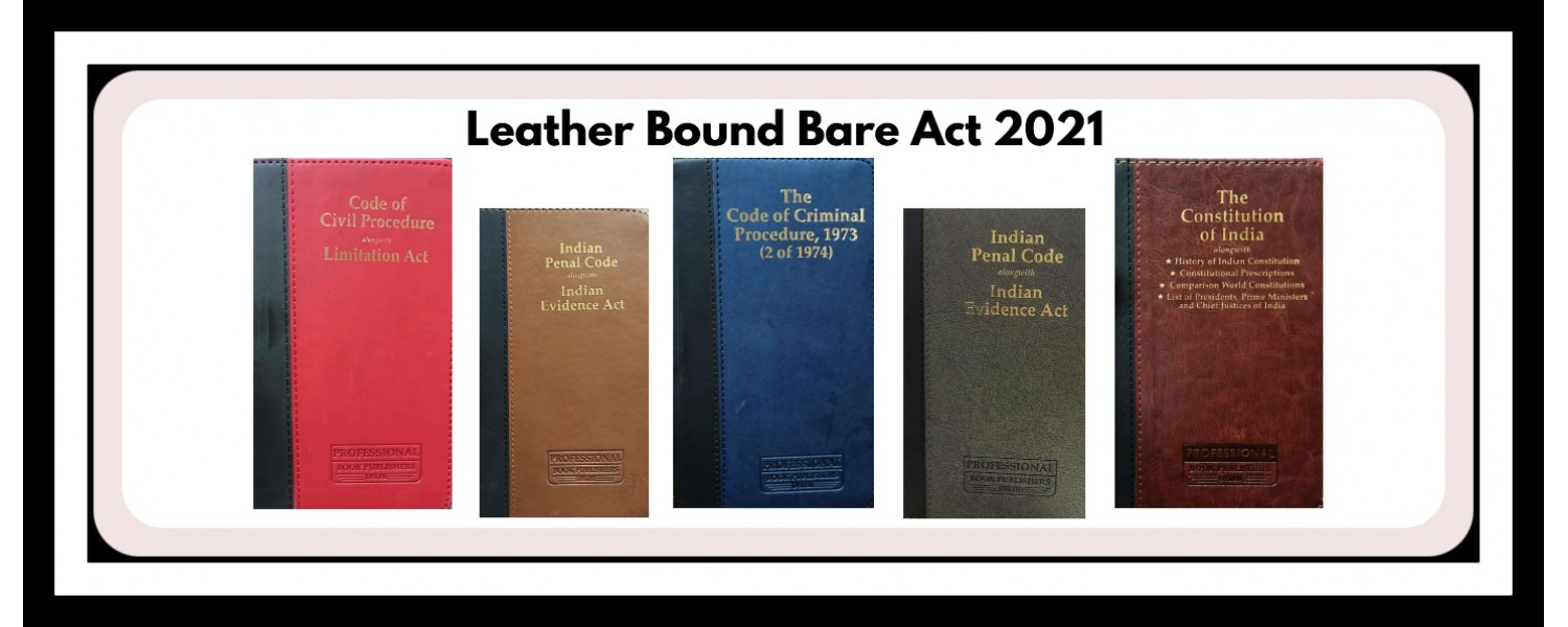 Leather Bound Bare Act 2021